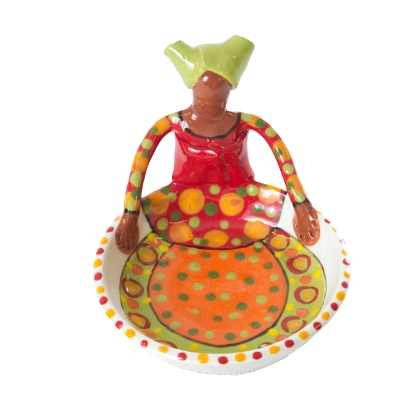 1Lady Sweetie Dish Bright on White