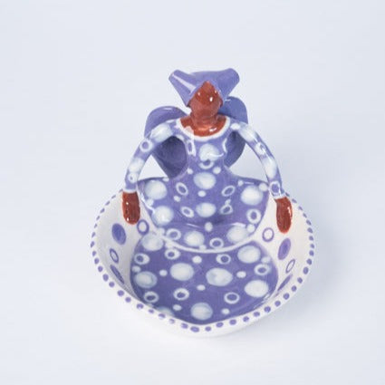 1Lady Angel Sweetie Dish Lavender