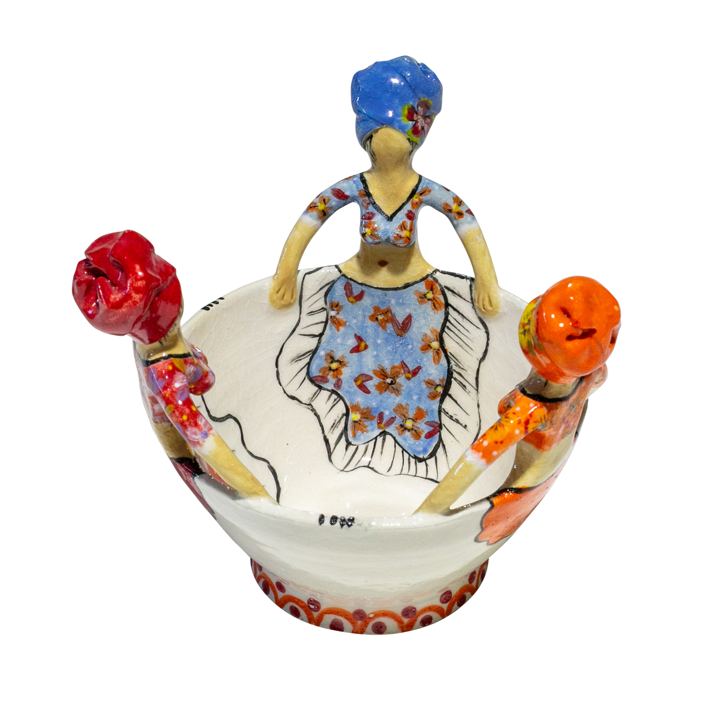 3Lady Ubuntu Bowl Sega Dancers