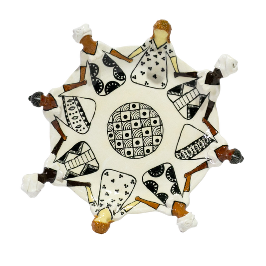 8Lady Ceramic Platter | Vince