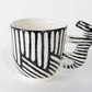 Zebra Handle Mug - Espresso size