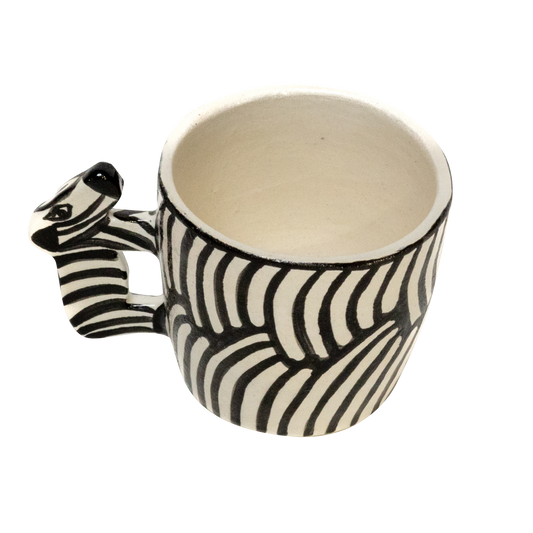 Zebra Handle Mug - Espresso size