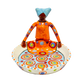 1Lady Sweetie Dish Bright on White