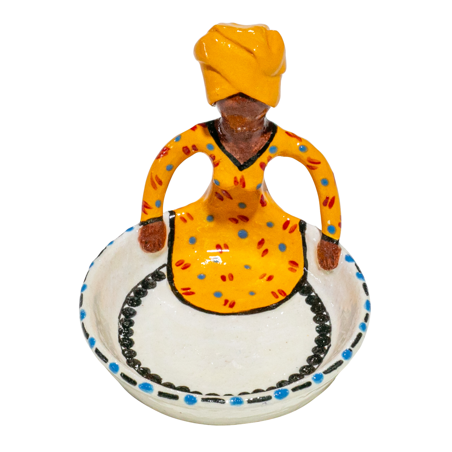 1Lady Tiny Ubuntu Bowl Bright on White